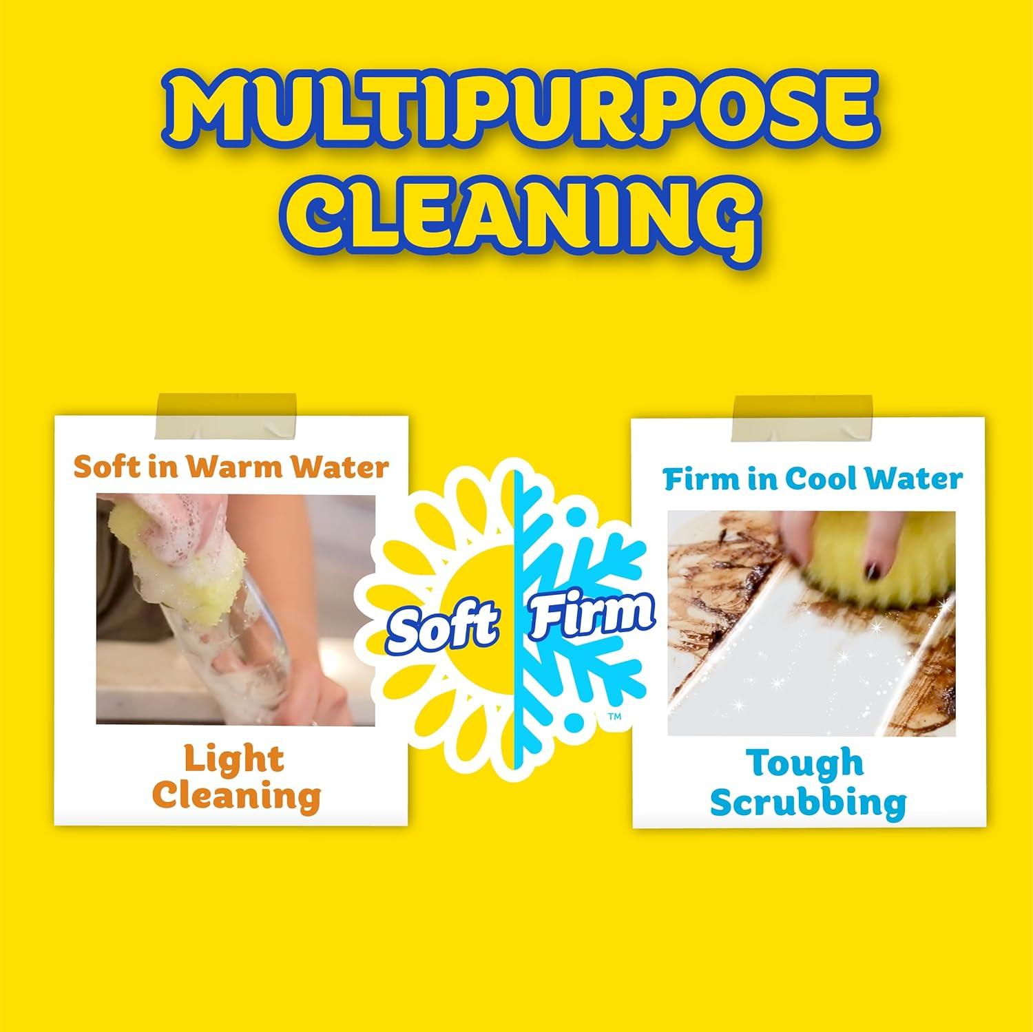image:imageScrub Daddy Sponges Scrub Mommy Cif All Purpose Cleaner Original Non Scratch Sponges for Kitchen Bathroom Scrubber and Multipurpose Cleaner Cream Cleaning Supplies Kit