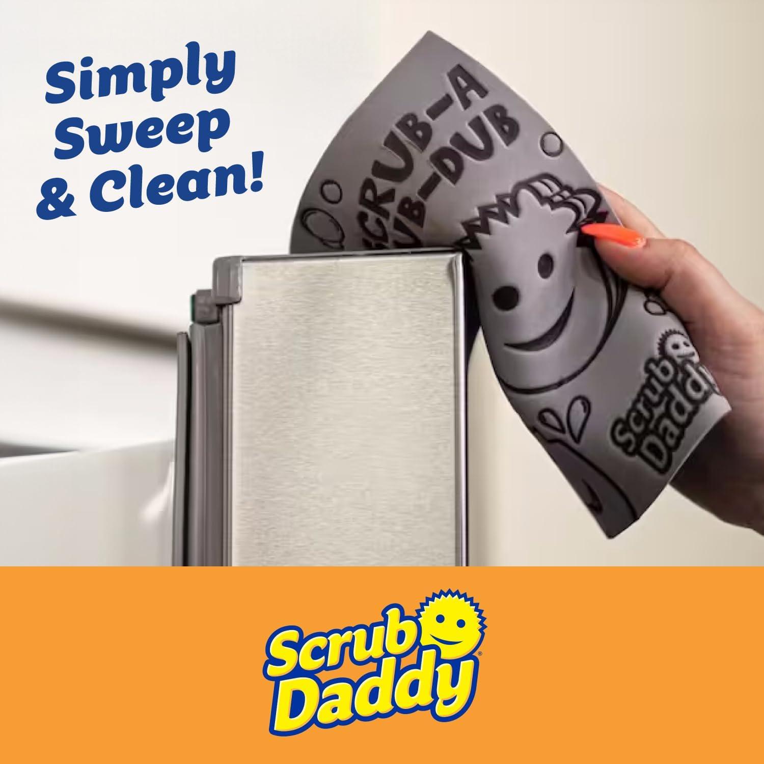 image:imageScrub Daddy Damp Duster Sponge amp Towel Bundle 4 Dusting Sponges amp 4 Damp Duster Towels Swipe amp Polish Blinds Baseboards Furniture amp More 8 Piece Bundle