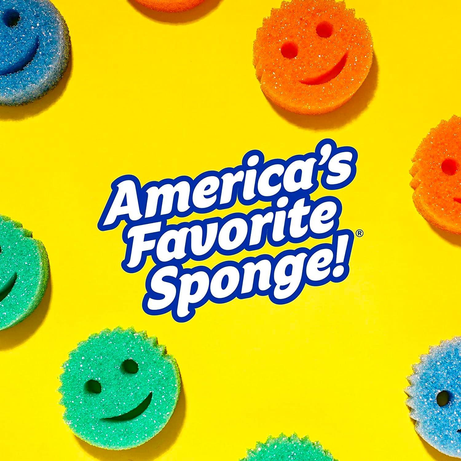 image:imageScrub Daddy Extra Large Sponge Daddy Bulk Kitchen Sponges for Cleaning Different Rooms amp Surfaces DualSided Dish Scrubber with FlexTexture Foam 18 CountSponge Daddy