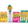 image:imageScrub Daddy  Cif Bundle  Includes Cif Cream All Purpose Cleaner Scrub Mommy Sponge Scrub Daddy Sponge Sponge Daddy Color Coated Sponges 4 Count Set