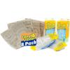 image:imageScrub Daddy Damp Duster Sponge amp Towel Bundle  4 Dusting Sponges amp 4 Damp Duster Towels  Swipe amp Polish Blinds Baseboards Furniture amp More 8 Piece Bundle