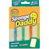image:imageScrub Daddy Extra Large Sponge Daddy  Bulk Kitchen Sponges for Cleaning Different Rooms amp Surfaces  DualSided Dish Scrubber with FlexTexture Foam 18 CountSponge Daddy