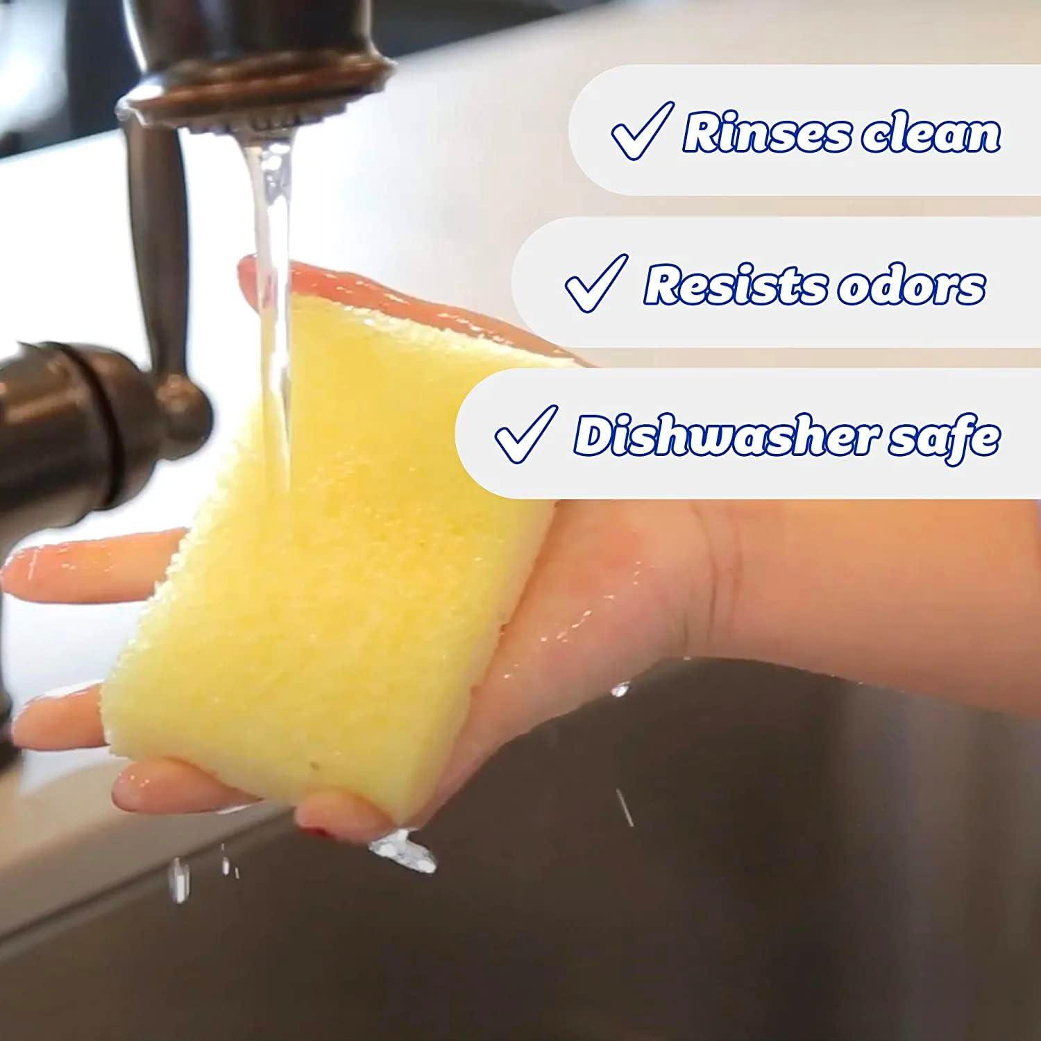 image:imageScrub Daddy Cif Bundle Includes Cif Cream All Purpose Cleaner Scrub Mommy Sponge Daddy Caddy Sponge Holder Sponge Daddy Color Coated Sponges 4 Count Set
